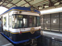 レトロ塗装な電車