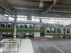 大宮からは、新宿湘南ラインを選択。
普段は乗らない路線で、景色を楽しみましょう。

せっかくなので、普通車グリーン課金です。
