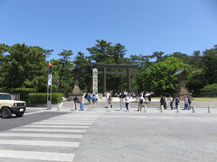 妻初めての出雲大社