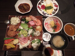 今回の旅行で最も楽しみにしていたラビスタ函館ベイの著職バイキングです。
種類の多さもさることながら料理のクオリティもものすごく高く大満足でした。
