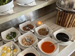 7日目
ファミリー棟での朝食。
麺コーナーがあり、麺の種類も何種類かあります。
