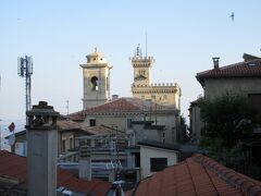 ホテルの部屋からの景色