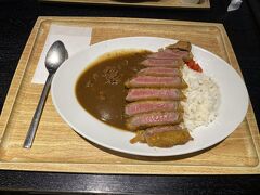 数日前は台風の影響で閉店していた専門店街

この日は19時前からイオン内を散策でき、買物したり夜ご飯を食べたりしました

これは牛カツ上村の牛カツカレー

4階のフードコートの他に6-7階がレストランのエリアになっていたので、何を食べるか決めるのに時間がかかりました