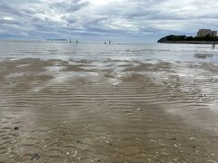 父母ヶ浜。曇りなので、鏡のような海にはならなかったですね。