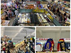 ハン市場での目的は、アオザイ。
レンタルも考えたけど、事前にネットで調べてそんなに高くないな、と。
でも、値切り下手な私はやっぱりちょっと高くついたかな。
フエとホイアンで着るし良しとしよう。
そして、これからもベトナム旅には持参して、元はしっかり取りましょう！

アオザイ×２　136万ドン

余談：
お店で注文する時に66万を提示され、それ以外に料金はかからないか確認して、
これ以上は私は払いませんよ！って何度も言ったのに、縫製の所で生地代70万の追加料金。
だから何度もトータル金額で確認したのに！
悔しくてやめようかと思ったけど、アオザイ欲しかったし負けてしまった。涙
