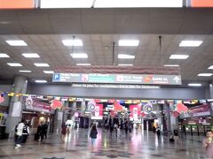 4時間弱でKLセントラルに到着。
日本語表示があり日本人に優しい。