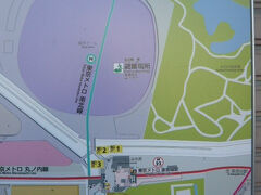 小石川後楽園周辺の地図です。

小石川後楽園は、東京ドームの南側にあります。