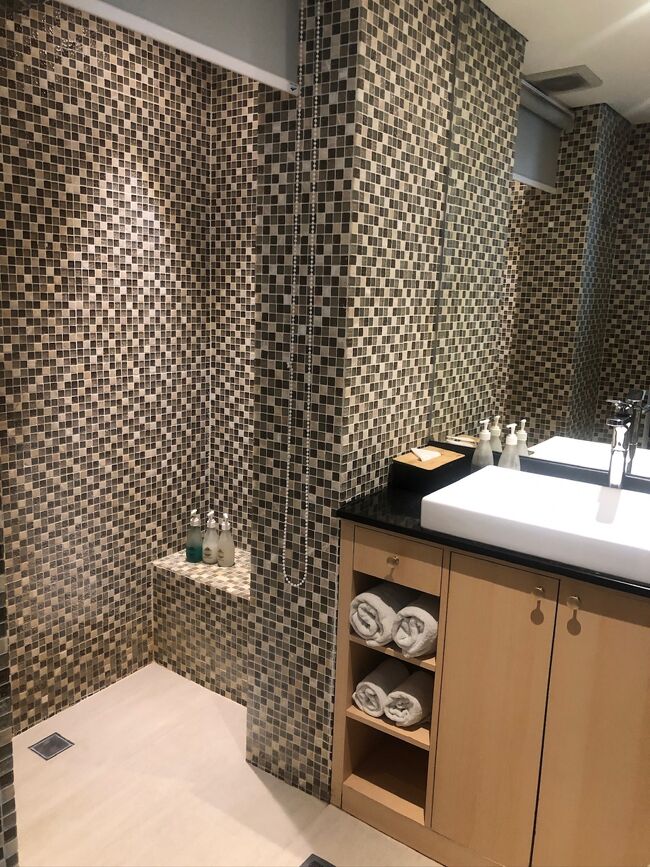 1階にはバスタブがなく、シャワールームのみ。<br />とても綺麗ですww