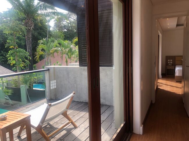 ベランダからは、、