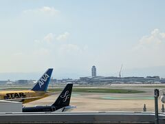 福岡空港に到着