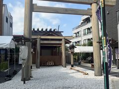 週末散歩の途中、小石川大神宮へ御朱印散歩。