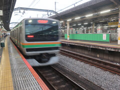 宇都宮まで行かず､05時57分発の小金井止まりの電車

そういえば､以前寝坊して小金井で乗り換えたの思い出した