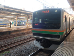 で､次の電車07時25分宇都宮行
さっきの電車の次の電車

結局あと20分遅く出てきても良かった