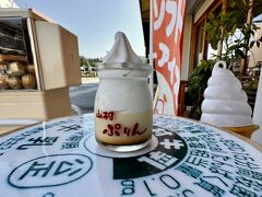 ぷりんソフトも美味しい。