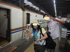 長岡駅にはおよそ90分遅れて15時48分頃着きました。