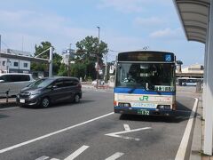 13時58分発西那須野駅発のバスに乗る

今度は駅の西口からの出発です