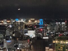レインボーブリッジや東京の夜景も楽しめました