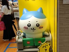 新宿駅から東京駅へ。キャラクターストリートでは ちいかわ人気がすごくてビックリ グッズやお土産を買って帰路につきました