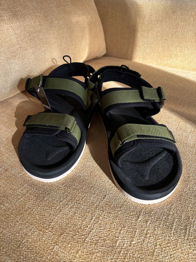 VANDALSという靴屋（サンダル屋？）で買った主人のサンダル。<br />