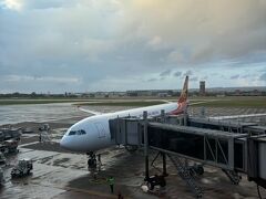 飛行機での移動