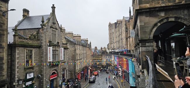 Victoria St.がチラッと見えました。