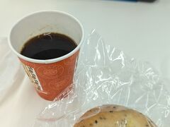 朝5時台に出発し、6時台に最初の休憩と朝ごはん