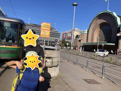 中央駅からトラムでタリン行の船ターミナルへ！
みんな親切で教えてくれました。