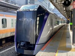 2024.3月16日（土）
一人旅台湾から戻って四日目、今回は旦那さんと二人旅
新宿駅から10時発の「あずさ13号」で甲府駅へ