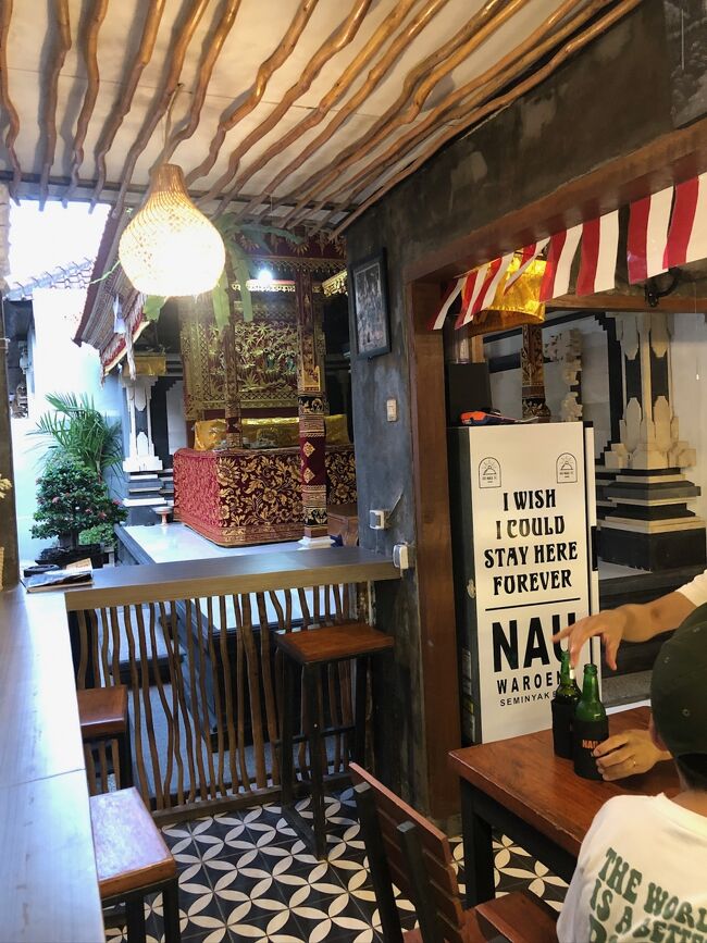 ちょっとWarung Saroを思い出させる、<br />古民家を改装した造りになっています