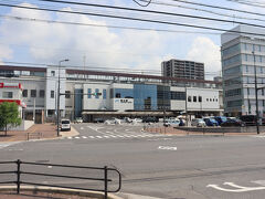 ２日目は徳山駅から！
新山口駅から徳山駅は新幹線では１駅20分、在来線では50分程かかります。