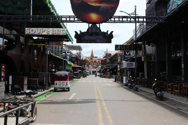 午前中のパブストリート<br />静まり返っている