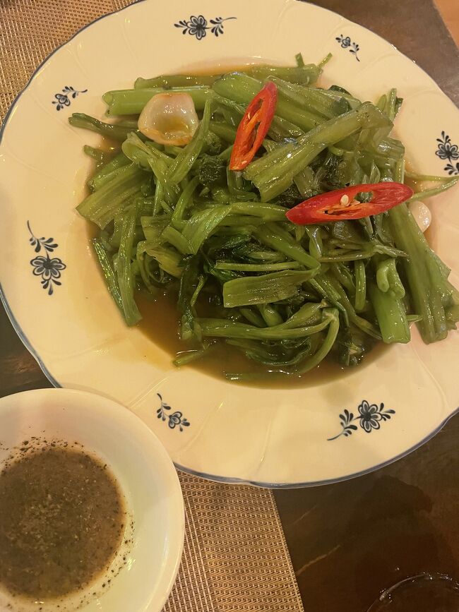 空芯菜の炒め物