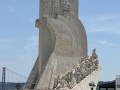 発見のモニュメント　大航海時代の記念碑
先頭はエンリケ航海王子　ヴァスコ・ダ・ガマやマゼランもいるそうです