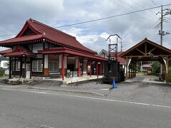 旧草軽電鉄北軽井沢駅舎