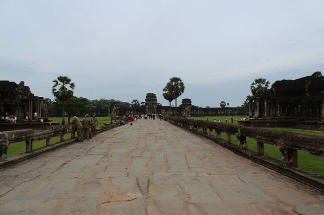 アンコールワットへと進みます！