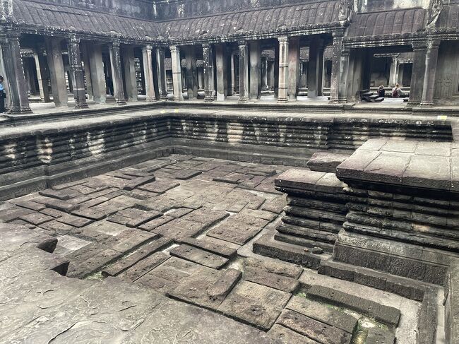 ここは水をはっていたところ