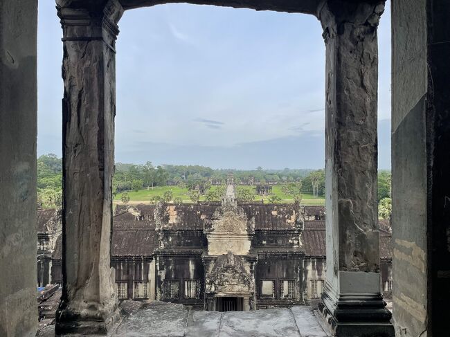 かつての王が見ていたであろう景色<br />真っ直ぐに正面が見えます