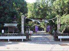 次の目的地 若宮八幡宮へ行きました