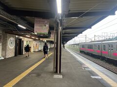 11:45酒田ー12:16鶴岡

鶴岡も立派なホーム…
酒田と似てるな…