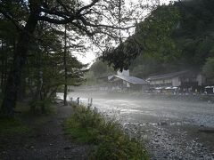 河童橋が見えてきた