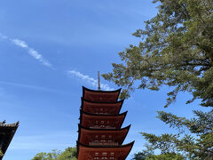 青空に五重塔が素敵でした。
