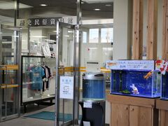 ４時４０分頃、弥富市役所の隣の歴史民俗資料館へ
市の木「桜」を背景に金魚のキャラクター「きんちゃん」と、明治時代に弥富市で生まれた白文鳥が描かれたマンホールカードを受け取りました。