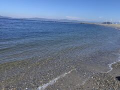 白谷海水浴場に到着
