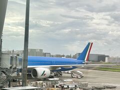 今回は旅工房さんのローマ、ナポリ6日間のツアーを利用。
エア、ホテル、途中の移動の列車の手配など全てオンラインでやり取り。料金も安く、ローマ直行便が利用出来たのでこちらに決めました。


羽田空港12時25分発のITAエアウェイズ、オンラインで事前にチェックインしましたが、空港で荷物を預けるのに長蛇の列。

日本人は2割程度であとはイタリアや欧米の観光客で満席でした。
