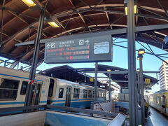 翌日は高知駅から東へ　ごめん・なはり線直通の土讃線に乗車します