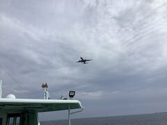 ちょうど那覇空港への経路になっています。