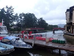 そうこうしていると・・・
小天橋（廻旋橋）が動き出しました！
廻旋しているところを見られたら良いなあ～と思っていたのでラッキーです！
