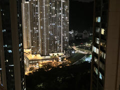 Rambler Garden Hotel。お部屋が高層階でさすが香港。