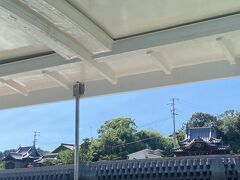 八千矛神社が見えました。