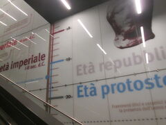 11:52
最近でもないのですが新しくできた
メトロC線に乗りたくてSan Giovanni inlatera